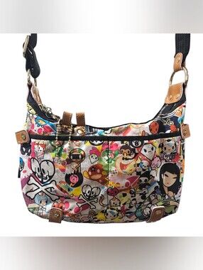 ✨ RARE Vintage Tokidoki "Sorriso" Shoulder Bag - Celebrazione Print ✨